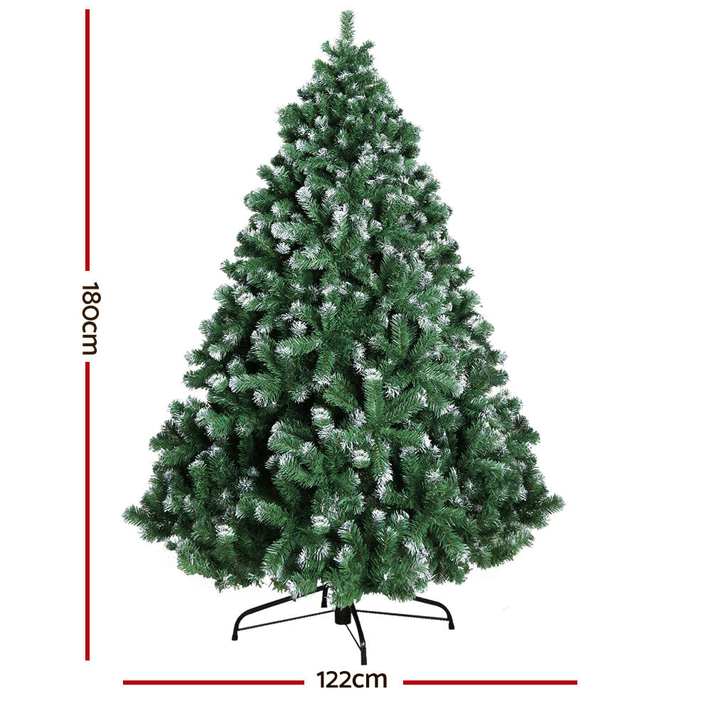 6FT Christmas Snow Tree