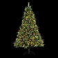 2.1M Christmas Tree with Pine Cones Red Berries Prelit LED Warm Lights