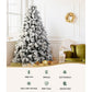 Christmas Tree 2.1M Xmas Tree with 500 LED Lights Snowy Tips