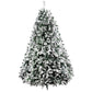 Christmas Tree 2.4M Xmas Trees Decorations Snowy 1500 Tips