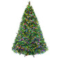Christmas Tree 2.4M Xmas Tree with 3190 LED Lights Multi Colour