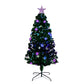 1.2M 4FT LED Christmas Tree Xmas Optic Fiber Multi Colour Lights