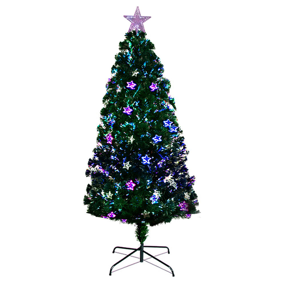 1.5M 5FT LED Christmas Tree Xmas Optic Fibre Multi Colour Lights