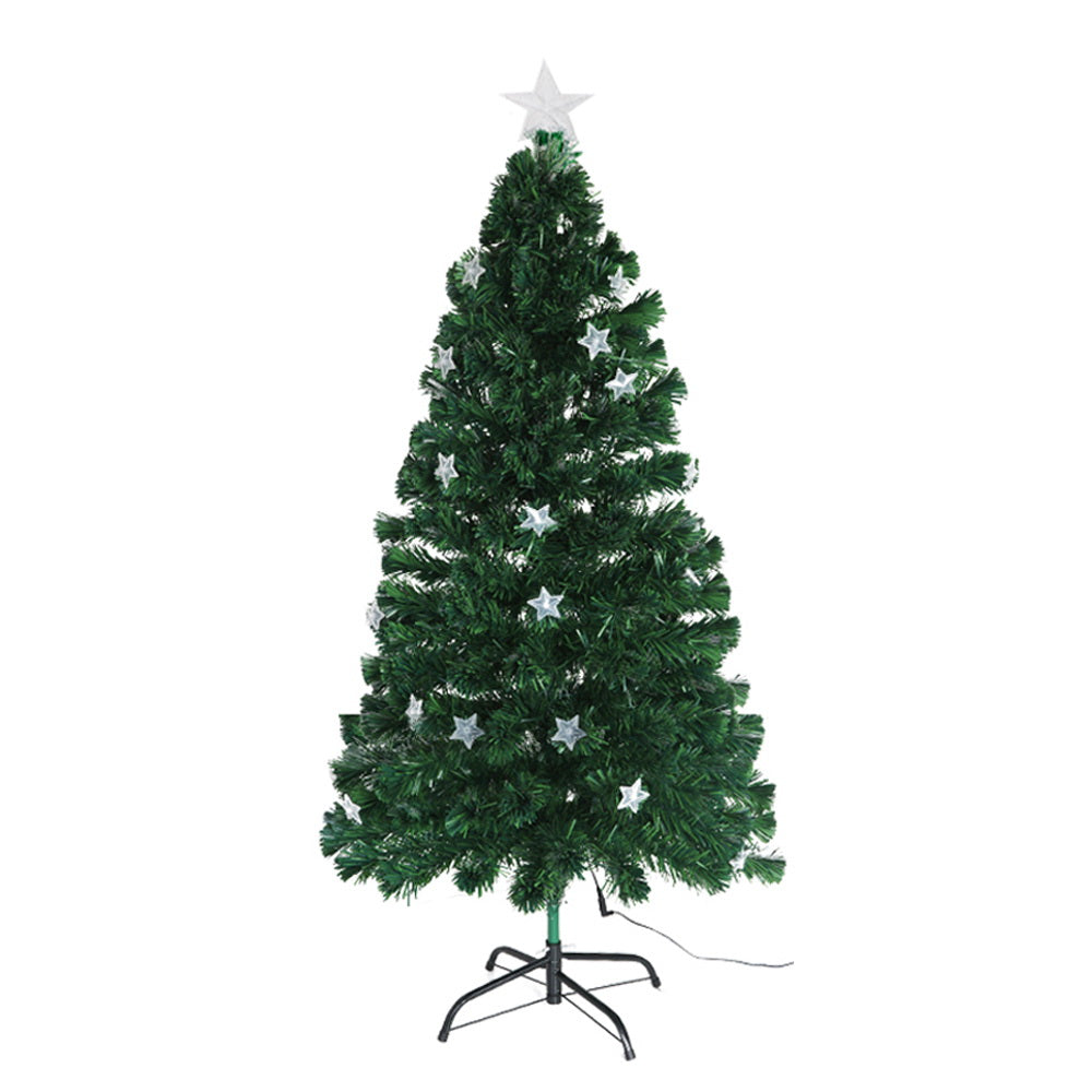 1.5M 5FT LED Christmas Tree Xmas Optic Fibre Multi Colour Lights