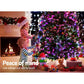 1.8M 6FT LED Christmas Tree Optic Fibre Xmas Multi Colour Lights