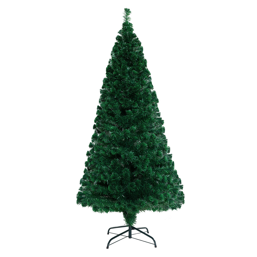 Christmas Tree 1.8M 6FT LED Xmas Fibre Optic Multi Warm White