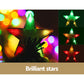 Christmas Tree 2.1M 7FT LED Xmas Multi Colour Lights Optic Fibre