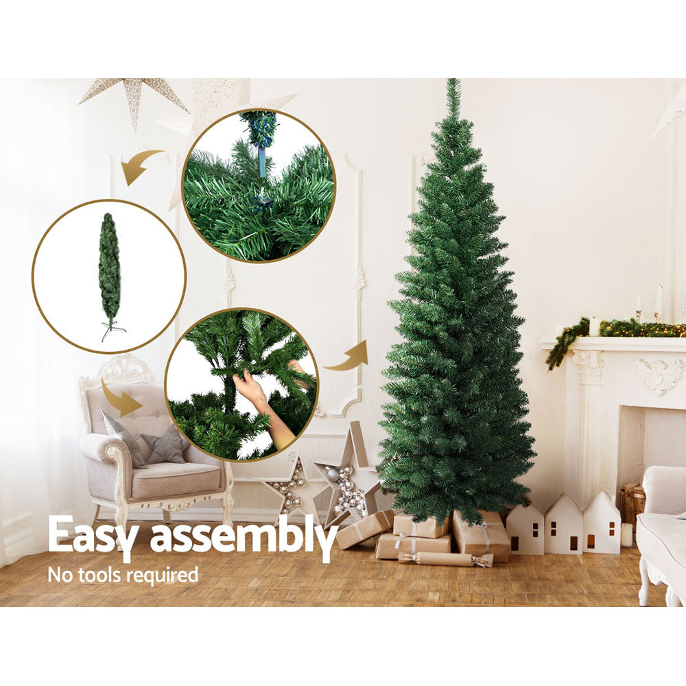 Christmas Tree 1.8M Xmas Trees Green Decorations 300 Tips