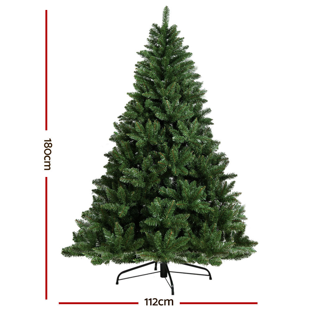 Christmas Tree 1.8M Xmas Trees Green Decorations 800 Tips