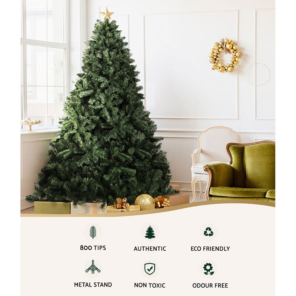 Christmas Tree 1.8M Xmas Trees Green Decorations 800 Tips