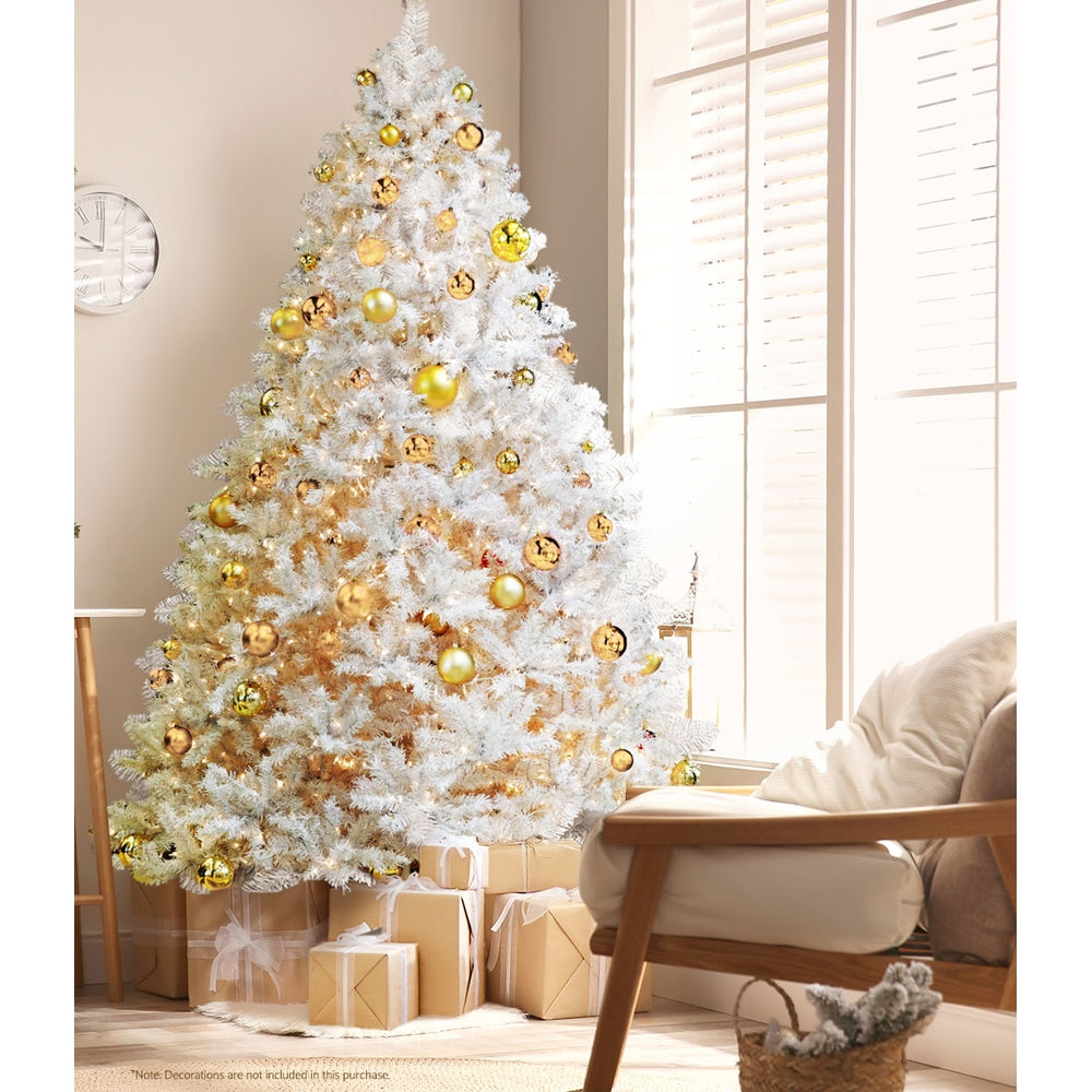 Christmas Tree 2.1M Xmas Trees Decorations White 1000 Tips