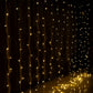 6X3M Christmas Curtain Lights 600LED Warm White