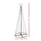 Christmas Tree 2.1M 264 LED Xmas Trees Solar Power Multi Colour