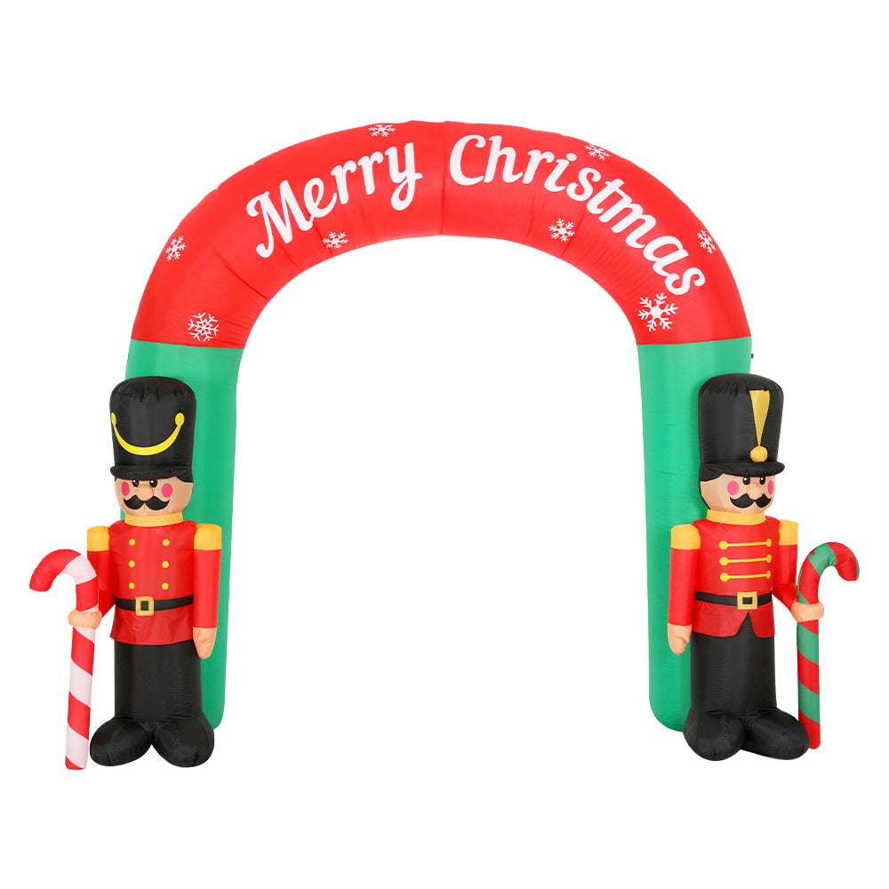 Christmas Inflatable Nutcracker Archway 3M Outdoor Decorations