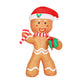 Christmas Inflatable Ginger Bread Man 2.4M Outdoor Decorations Lights