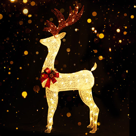 Christmas Lights Motif LED Rope Reindeer