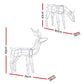 Christmas Motif Lights LED Rope Reindeer Waterproof Solar Powered