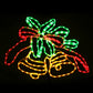 Christmas Lights Motif LED Light Outdoor Decorations 76cm Bell