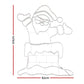 Christmas Lights Motif LED Light Outdoor Decorations 101cm Santa