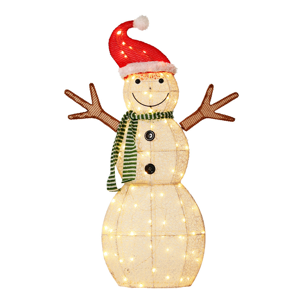 Christmas Lights LED Rope Light Snowman 97CM Motif 3D Decoration