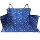 Pet Boot Car Seat Cover Hammock Nonslip Dog Puppy Cat Waterproof Rear Blue