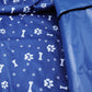 Pet Boot Car Seat Cover Hammock Nonslip Dog Puppy Cat Waterproof Rear Blue