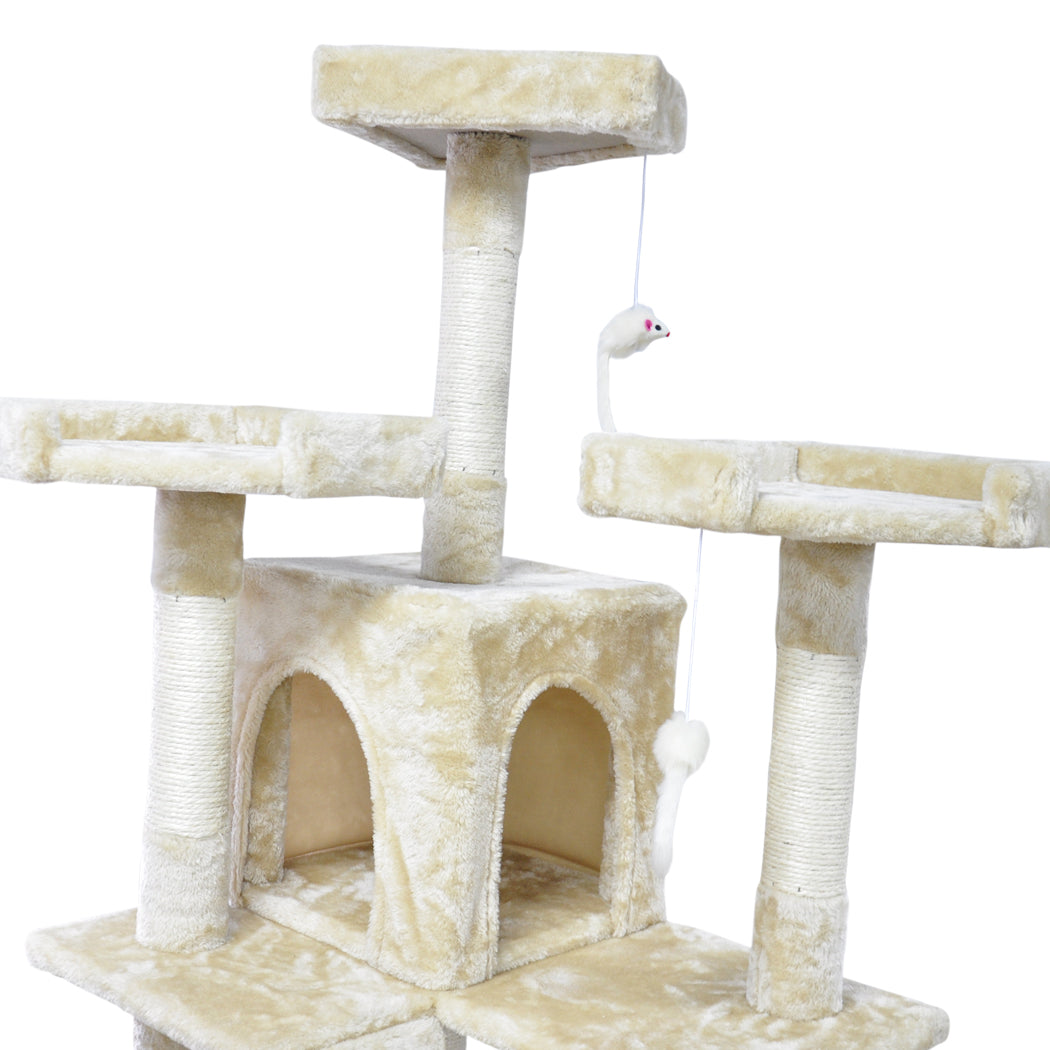 1.8M Cat Scratching Post Tree Gym House Condo Furniture Scratcher Pole